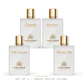 Bundle Set Marco Philip Milano, try Casuale, Bella Giornata, Mamma Mia and Vincitori. get 4 decants. pre order for Possibile