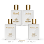 Bundle Set Marco Philip Milano, try Casuale, Bella Giornata, Mamma Mia and Vincitori. get 4 decants. pre order for Possibile