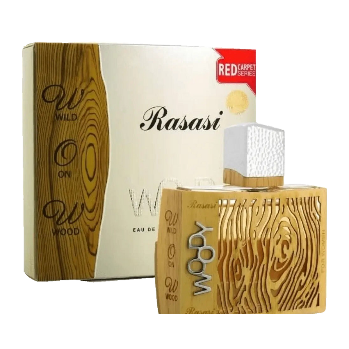 Rasasi Woody EDP fragrance bottle