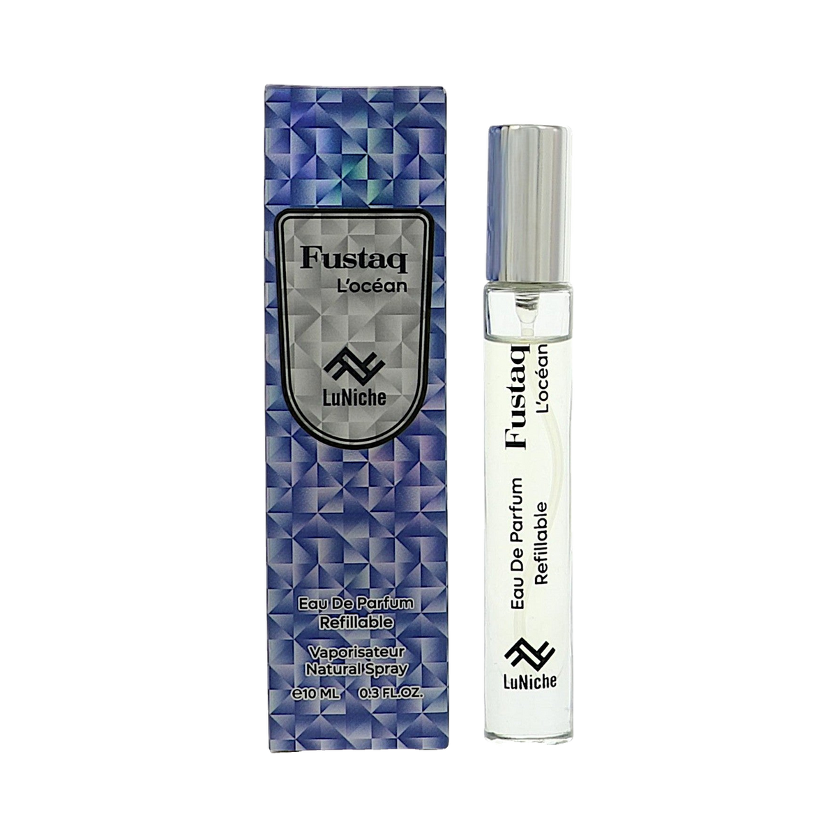 Luniche Fustaq L'Ocean EDP fragrance bottle