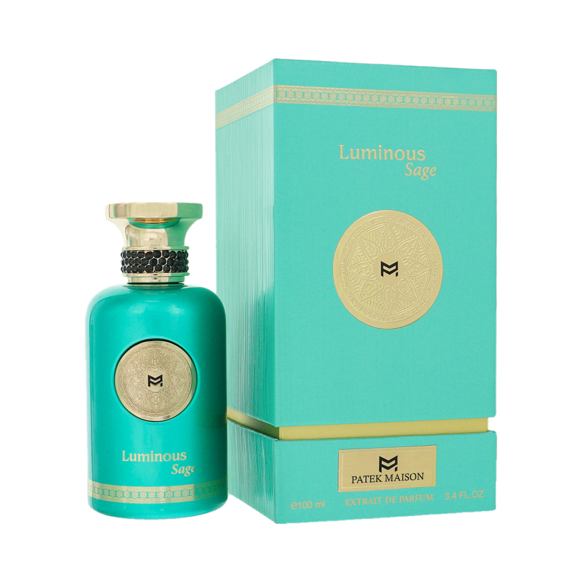 Patek Maison Luminous Sage Extrait de Parfum fragrance bottle