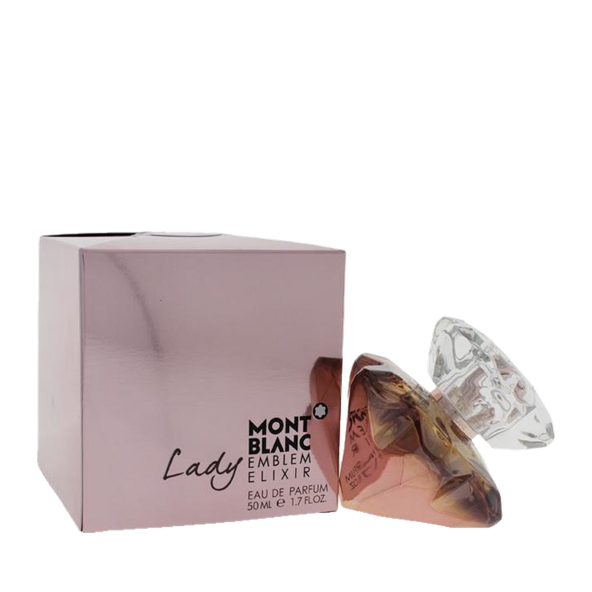 Montblanc Lady Emblem Elixir EDP fragrance bottle