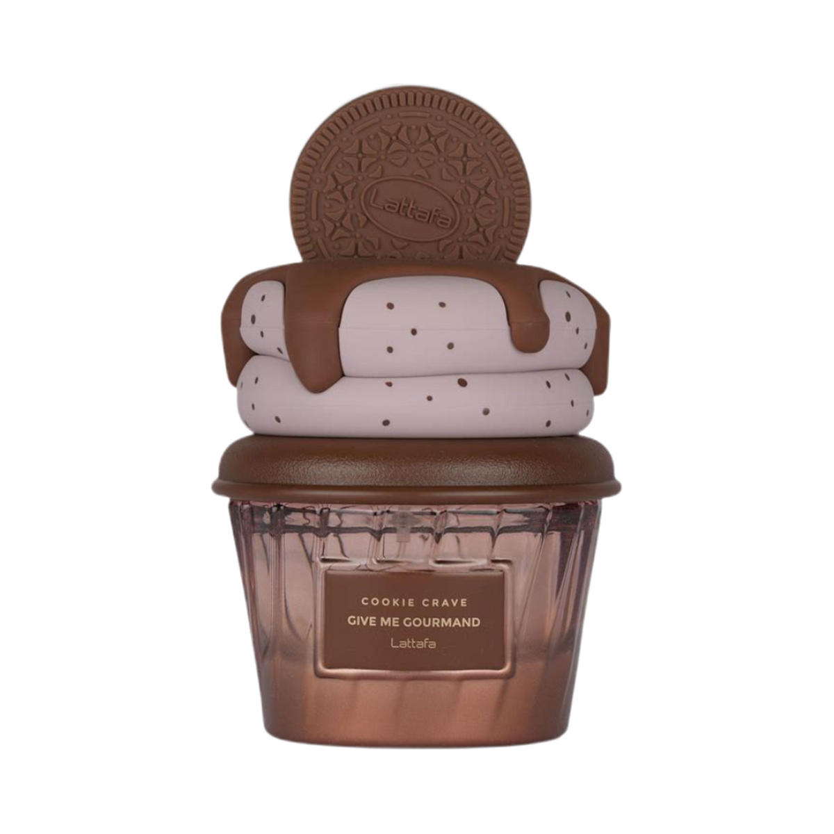 Lattafa Give Me Gourmand Cookie Crave EDP fragrance bottle