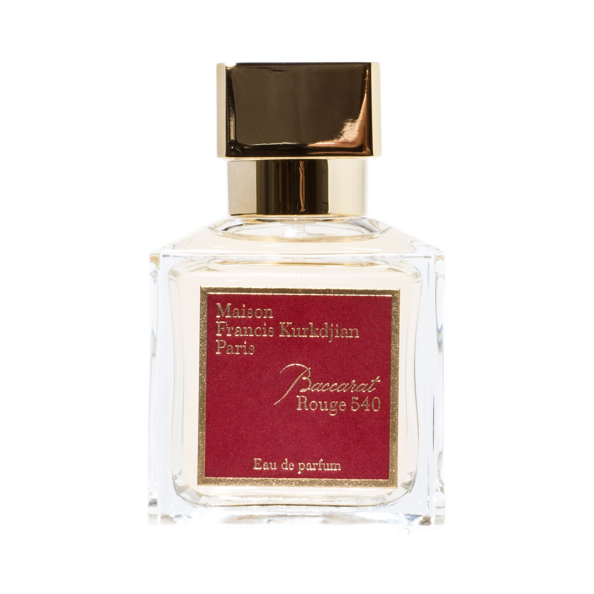 Maison Francis Kurkdjian Baccarat Rouge 540 EDP fragrance bottle