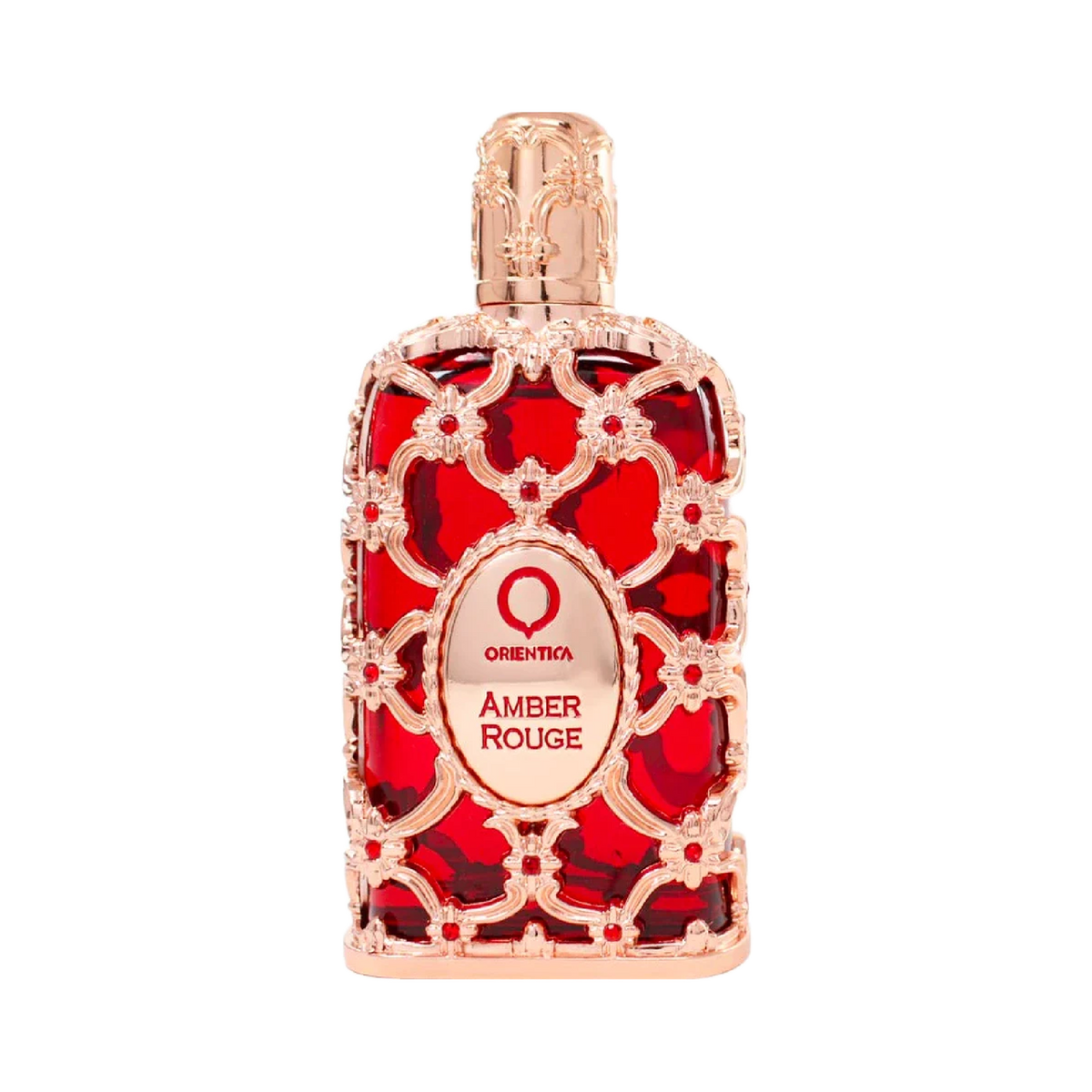 Orientica Amber Rouge EDP fragrance bottle