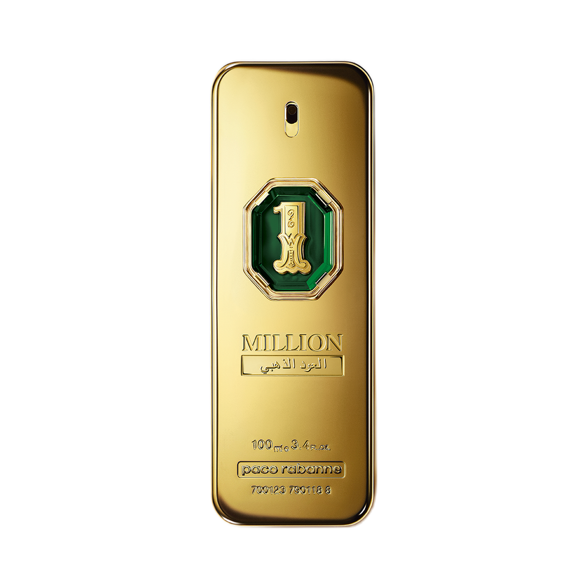Paco Rabanne 1 Million Golden Oud Parfum Intense Parfum fragrance bottle