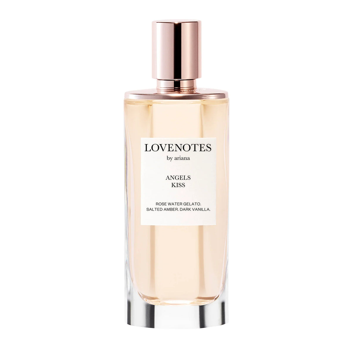 Ariana Grande Lovenotes Angels Kiss EDP fragrance bottle
