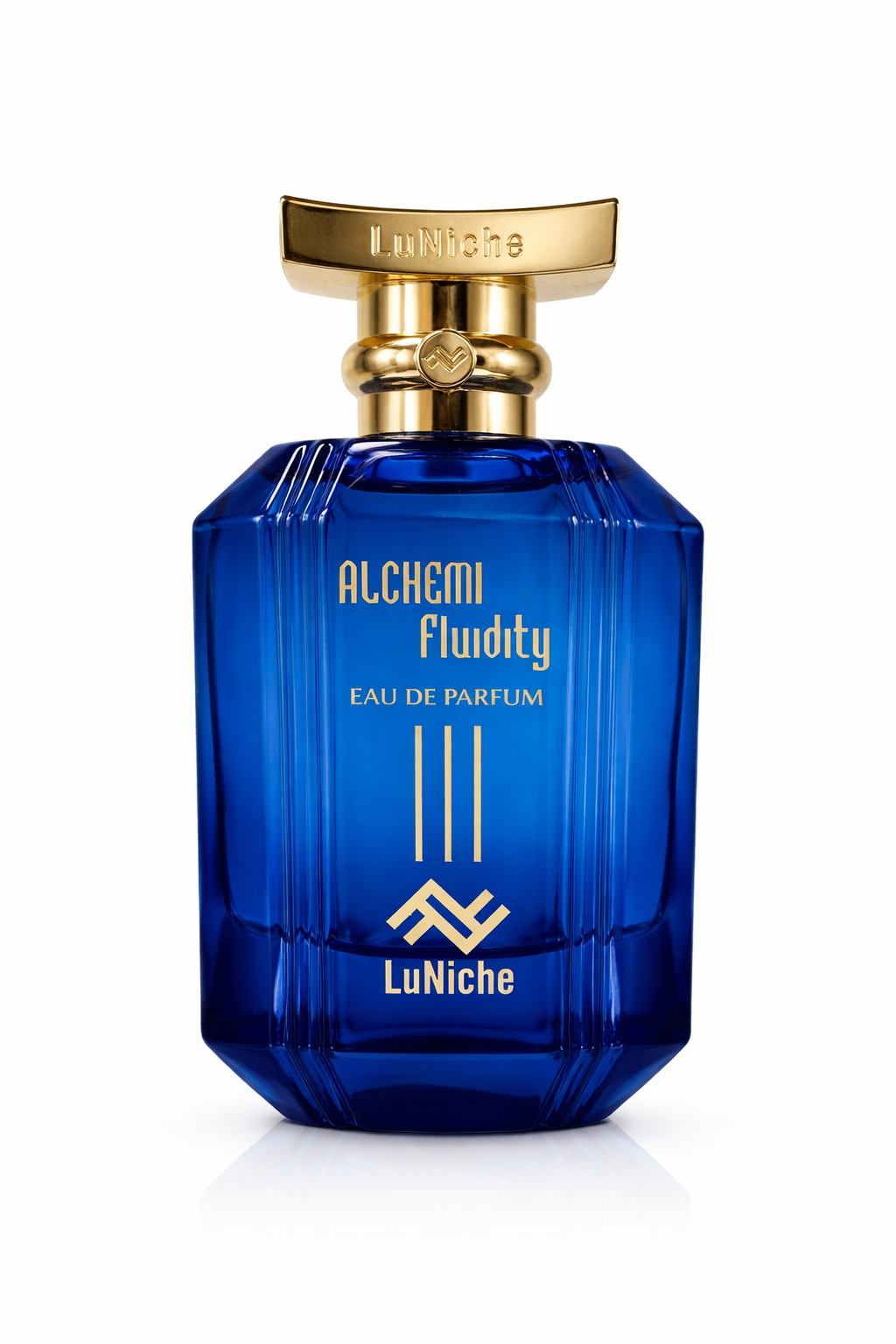 Luniche Alchemi Fluidity EDP fragrance bottle